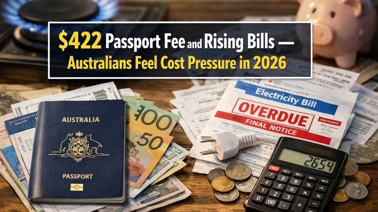 $422 Passport Fee and Rising Bills — Australians Feel Cost Pressure in 2026