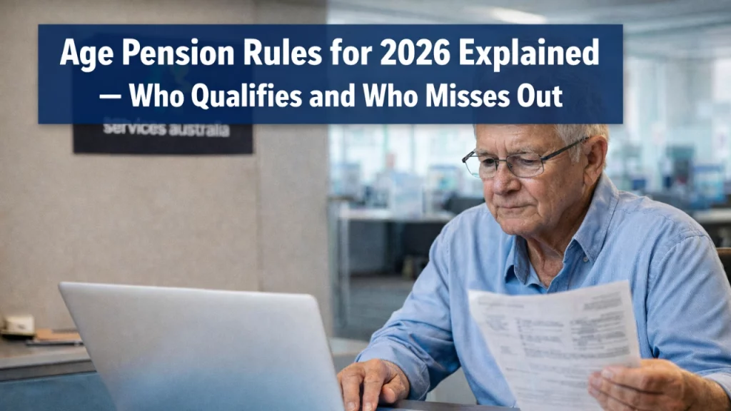 Age Pension Rules for 2026 Explained: Who Qualifies — and Who Misses Out