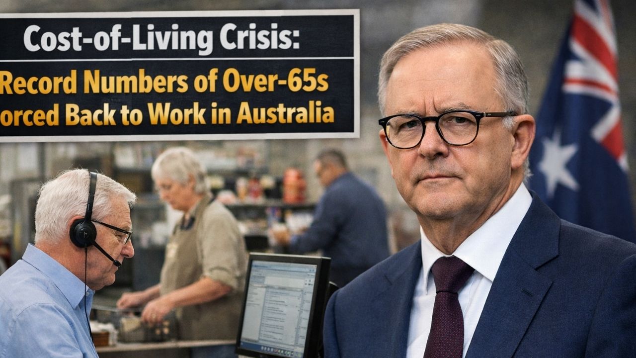 Cost-of-Living Crisis: Record Numbers of Over-65s Forced Back to Work in Australia