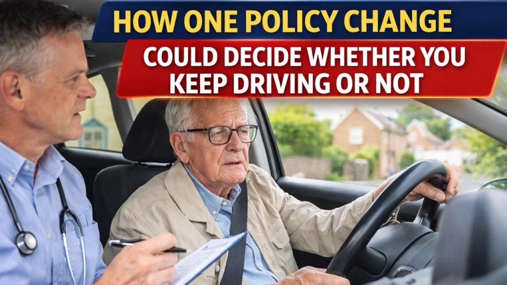 How One Policy Change Could Decide Whether You Keep Driving or Not