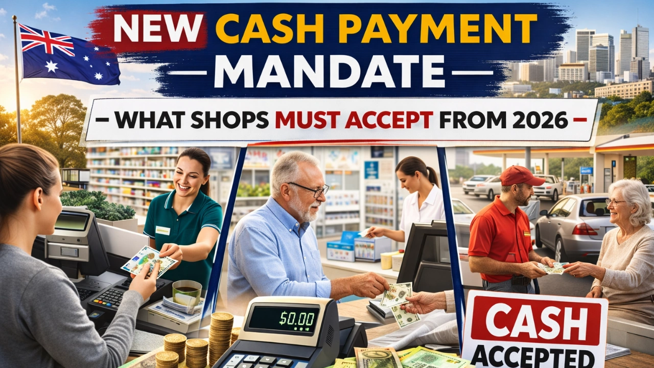 New Cash Payment Mandate 2026: What Shops Must Accept Under Australia’s Planned Rules