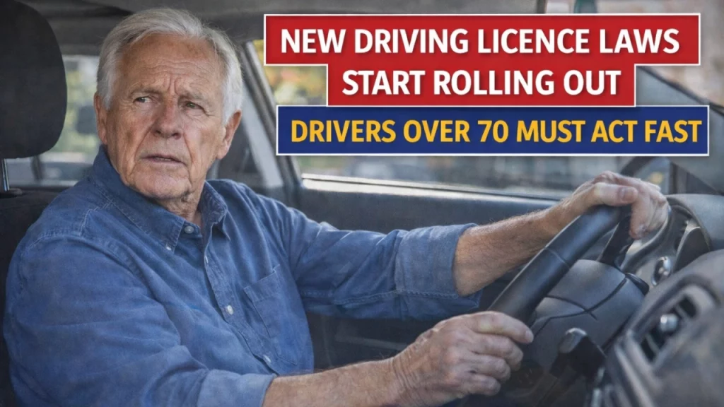 New Driving Licence Laws Start Rolling Out in Australia 2026 — Drivers Over 70 Must Act Fast