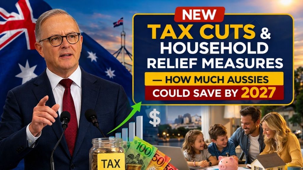 New Tax Cuts & Household Relief Measures — How Much Aussies Could Save by 2027