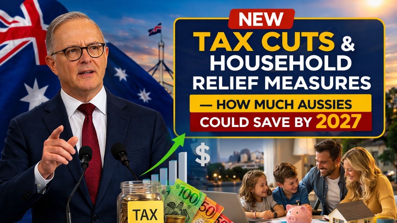 New Tax Cuts & Household Relief Measures — How Much Aussies Could Save by 2027