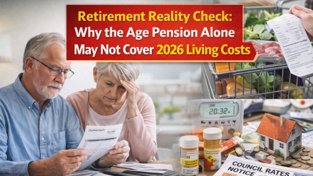 Retirement Reality Check: Why the Age Pension Alone May Not Cover 2026 Living Costs