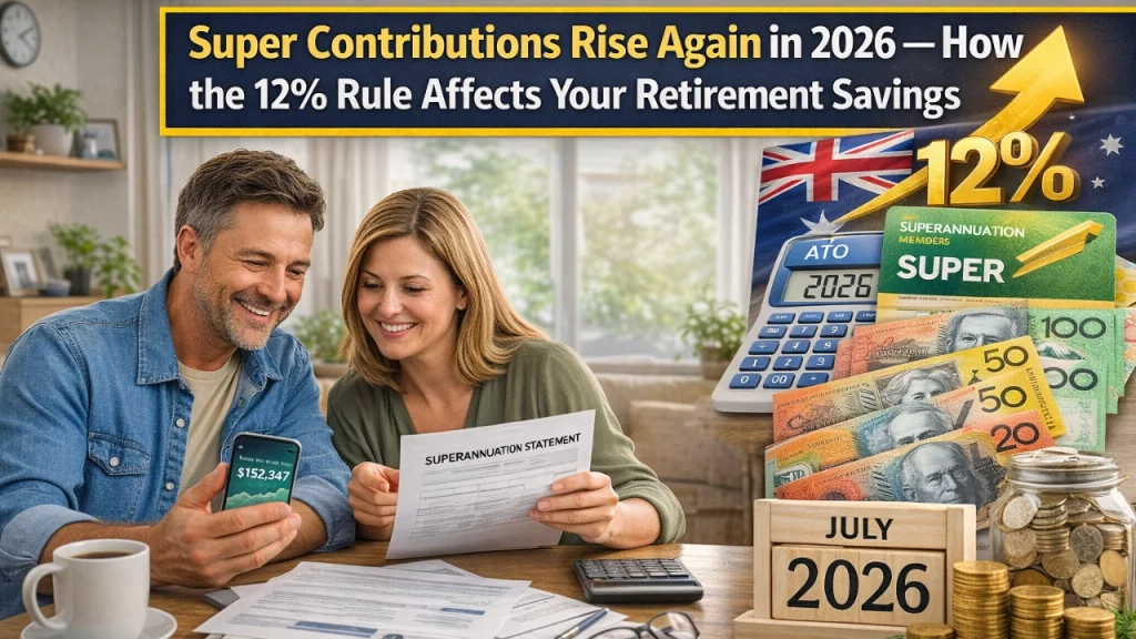 Super Contributions Rise Again — How the 12% Rule Affects Your Retirement