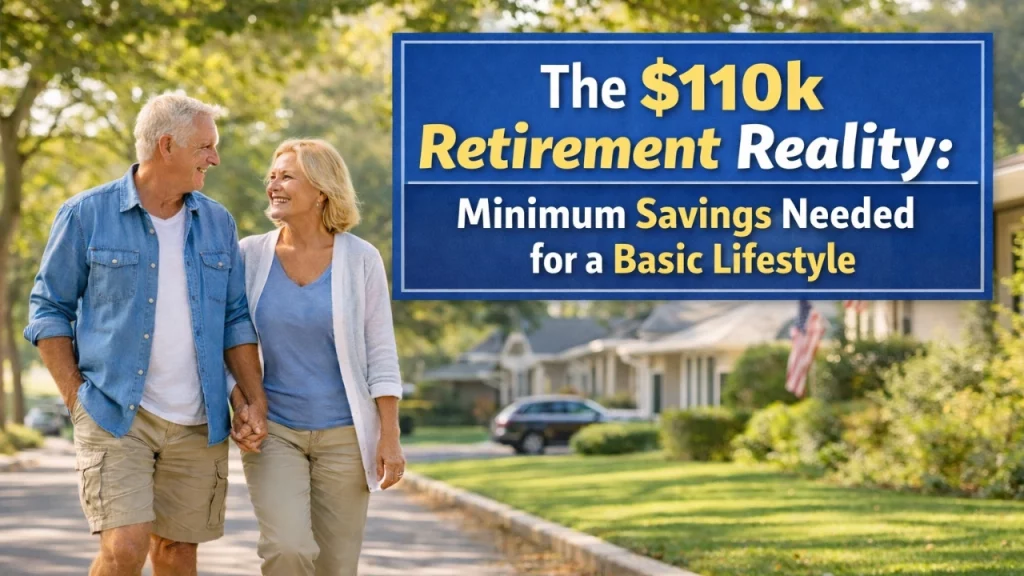 The $110k Retirement Reality: Minimum Savings Needed for a Basic Lifestyle
