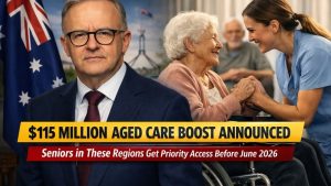 $115 Million Aged Care Boost Announced – Seniors in These Regions Get Priority Access Before June 2026