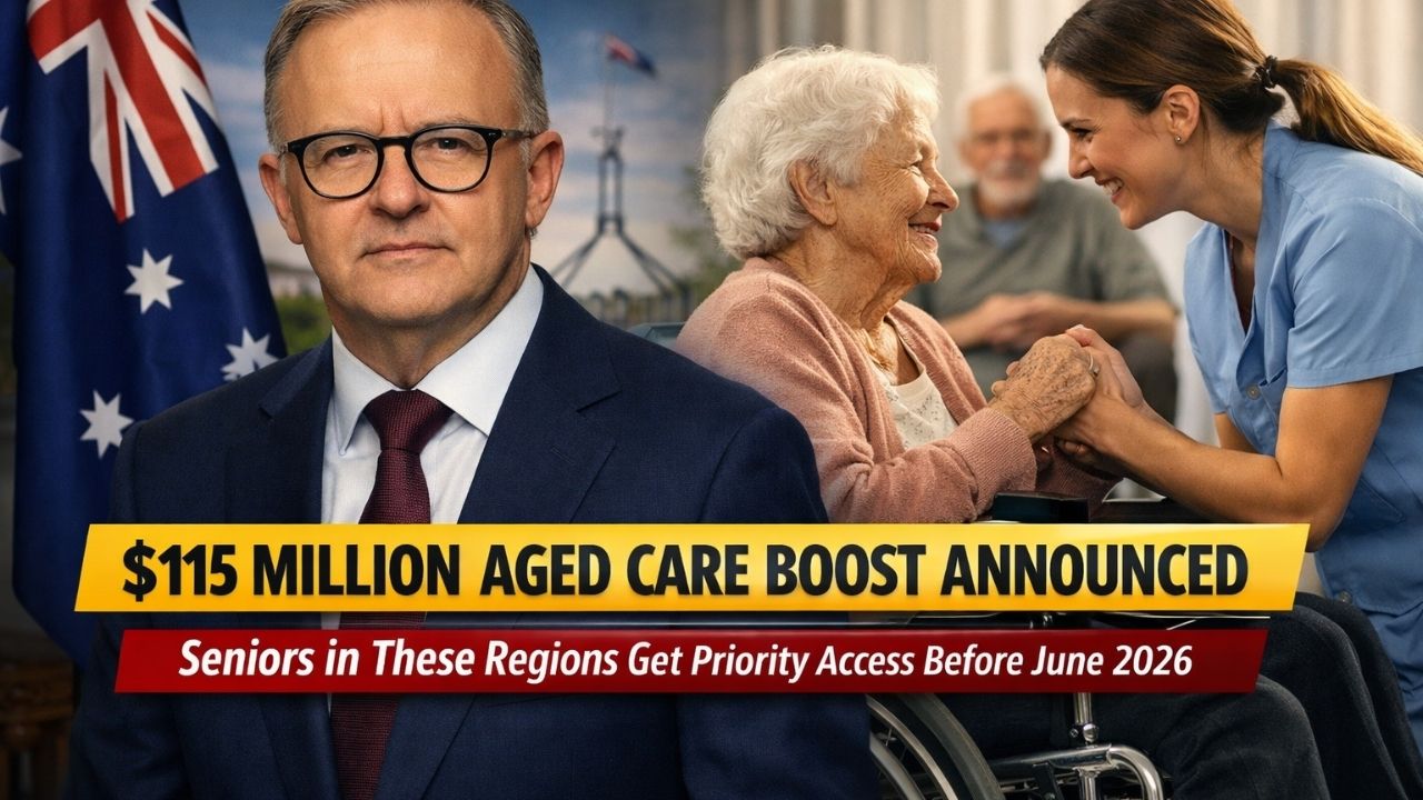 $115 Million Aged Care Boost Announced – Seniors in These Regions Get Priority Access Before June 2026
