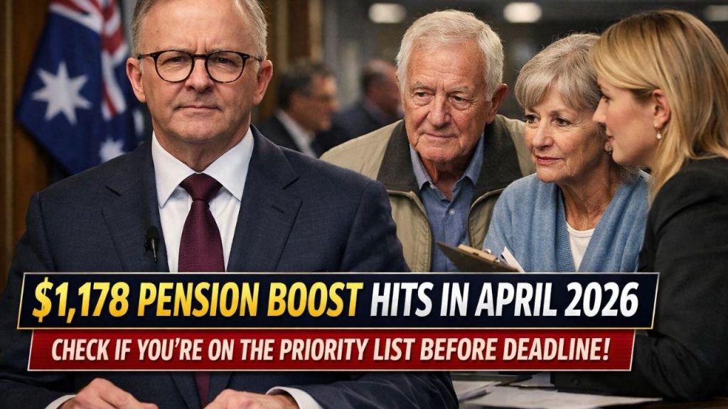 $1,178 Pension Boost Hits in April 2026 – Check If You’re on the Priority List Before Deadline!