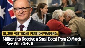 $1,200 Fortnight Pension Warning: Millions to Receive a Small Boost From 20 March — See Who Gets It
