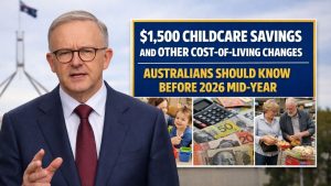 $1,500 Childcare Savings and Other Cost-of-Living Changes Australians Should Know Before 2026 Mid-Year