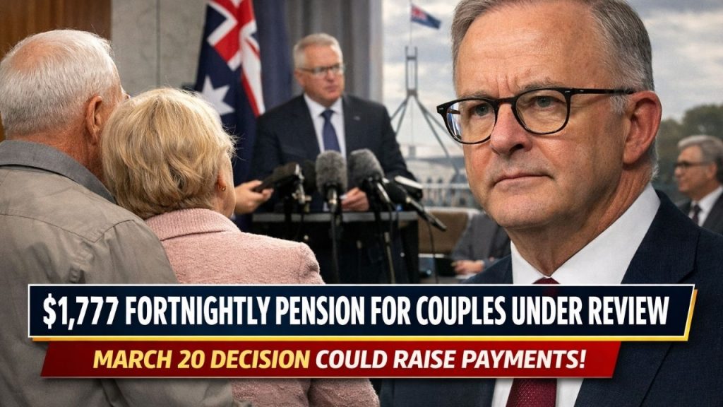 $1,777 Fortnightly Pension for Couples Under Review — March 20 Decision Could Raise Payments