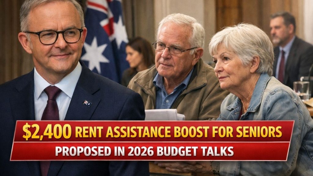 $2,400 Rent Assistance Boost for Seniors Proposed in 2026 Budget Talks