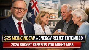 $25 Medicine Cap & Energy Relief Extended – 2026 Budget Benefits You Might Miss