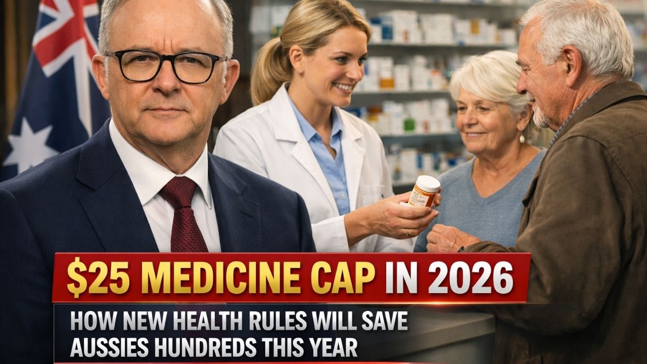 $25 Medicine Cap in 2026 – How New Health Rules Will Save Aussies Hundreds This Year