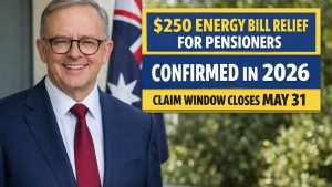 $250 Energy Bill Relief for Pensioners Confirmed in 2026 – Claim Window Closes May 31