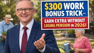 $300 Work Bonus Trick — Earn Extra Without Losing Pension in 2026