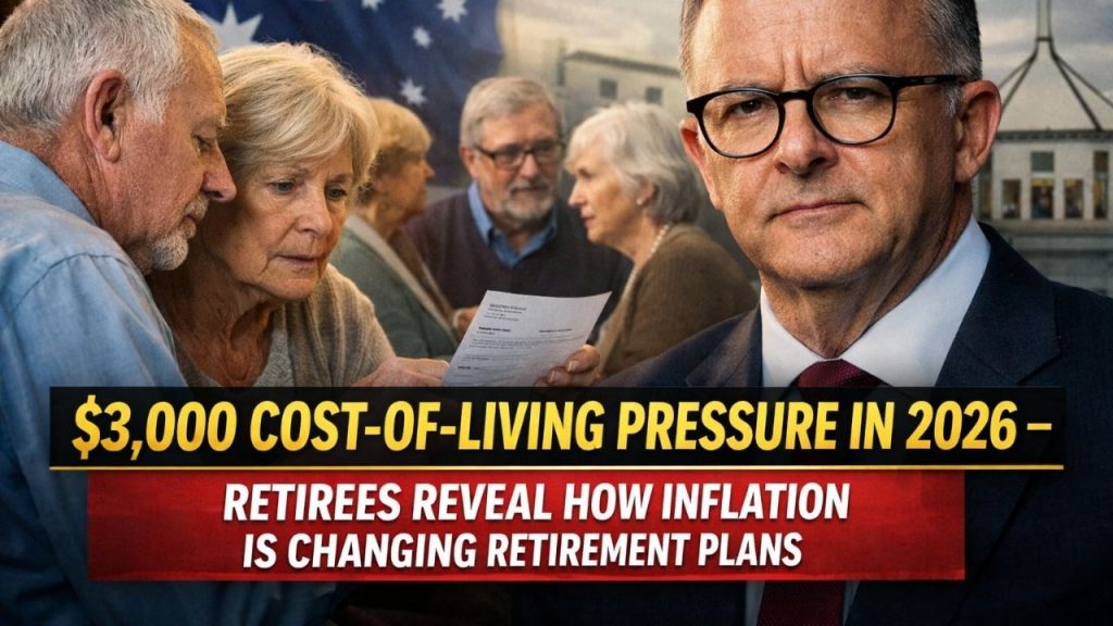 $3,000 Cost-of-Living Pressure in 2026 – Retirees Reveal How Inflation Is Changing Retirement Plans