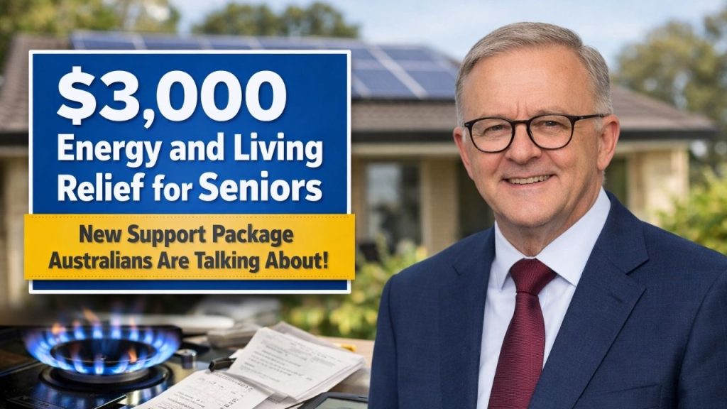 $3,000 Energy and Living Relief for Seniors – New Support Package Australians Are Talking About