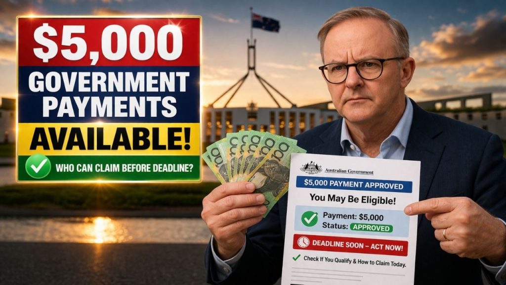 $5,000 Government Payments Available – Who Can Claim Before Deadline?