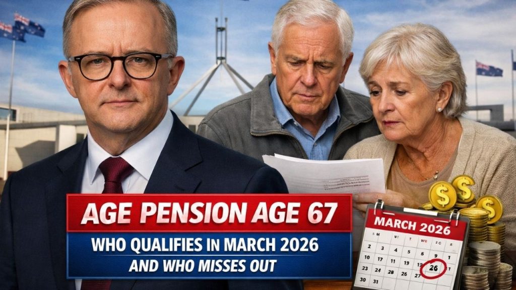 Age Pension Age 67: Who Qualifies in March 2026 and Who Misses Out