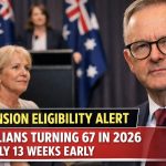 Age Pension Eligibility Alert – Australians Turning 67 in 2026 Can Apply 13 Weeks Early