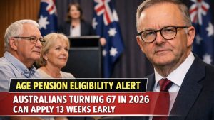 Age Pension Eligibility Alert – Australians Turning 67 in 2026 Can Apply 13 Weeks Early
