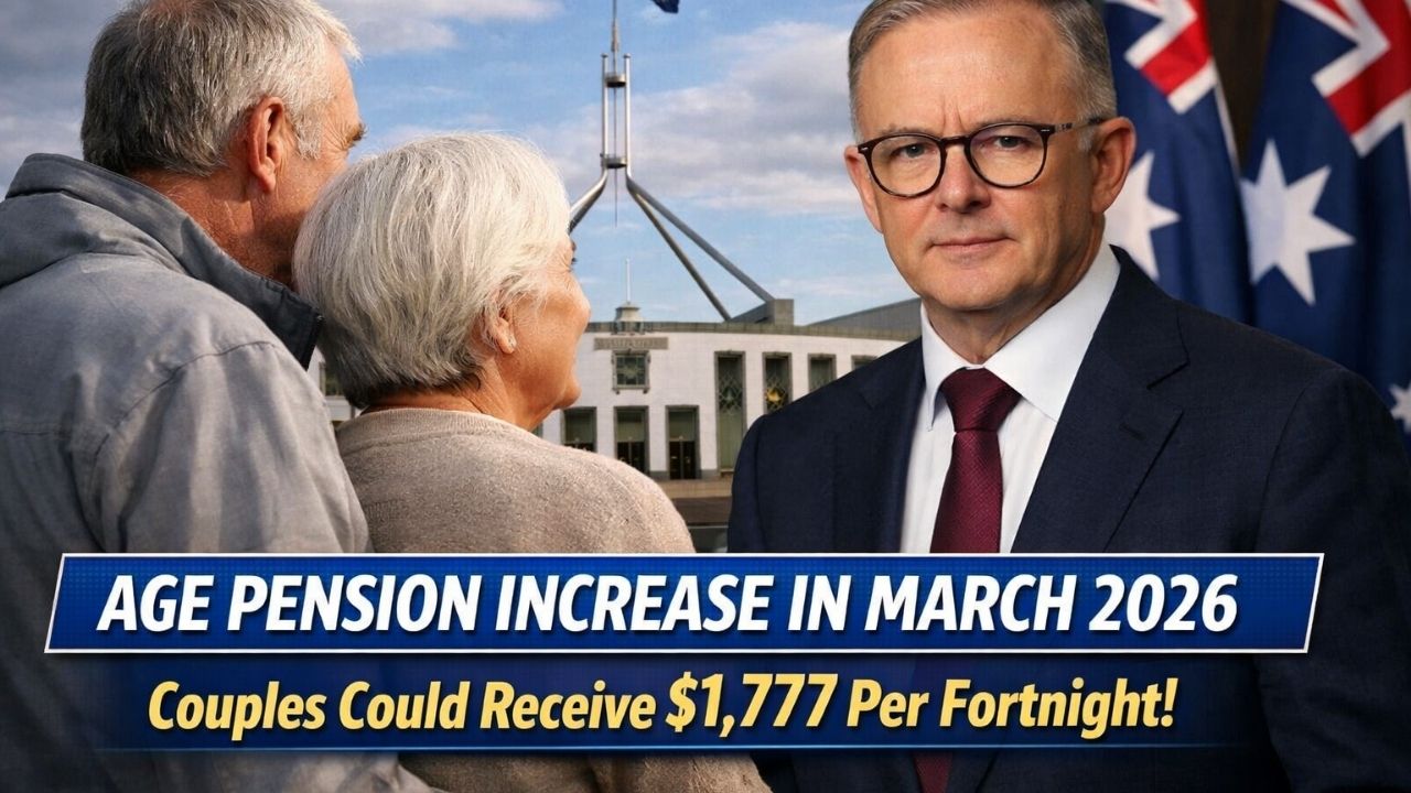 Age Pension Increase in March 2026 — Couples Could Receive $1,777 Per Fortnight