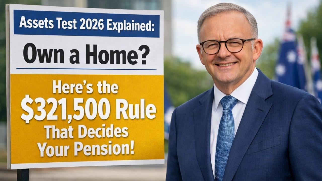 Assets Test 2026 Explained: Own a Home? Here’s the $321,500 Rule That Decides Your Pension