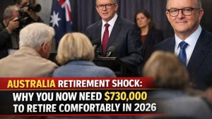 Australia Retirement Shock: Why You Now Need $730,000 to Retire Comfortably in 2026