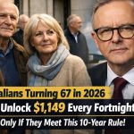 Australians Turning 67 in 2026 Could Unlock $1,149 Every Fortnight — But Only If They Meet This 10-Year Rule