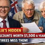 Australia’s Hidden Senior Discounts Worth $1,500 a Year – Many Retirees Miss Them