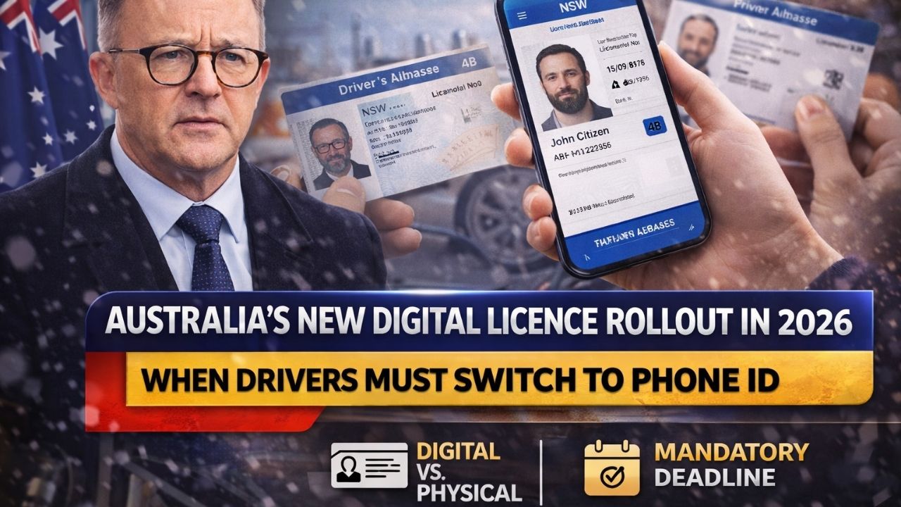 Australia’s New Digital Licence Rollout in 2026 — When Drivers Must Switch to Phone ID