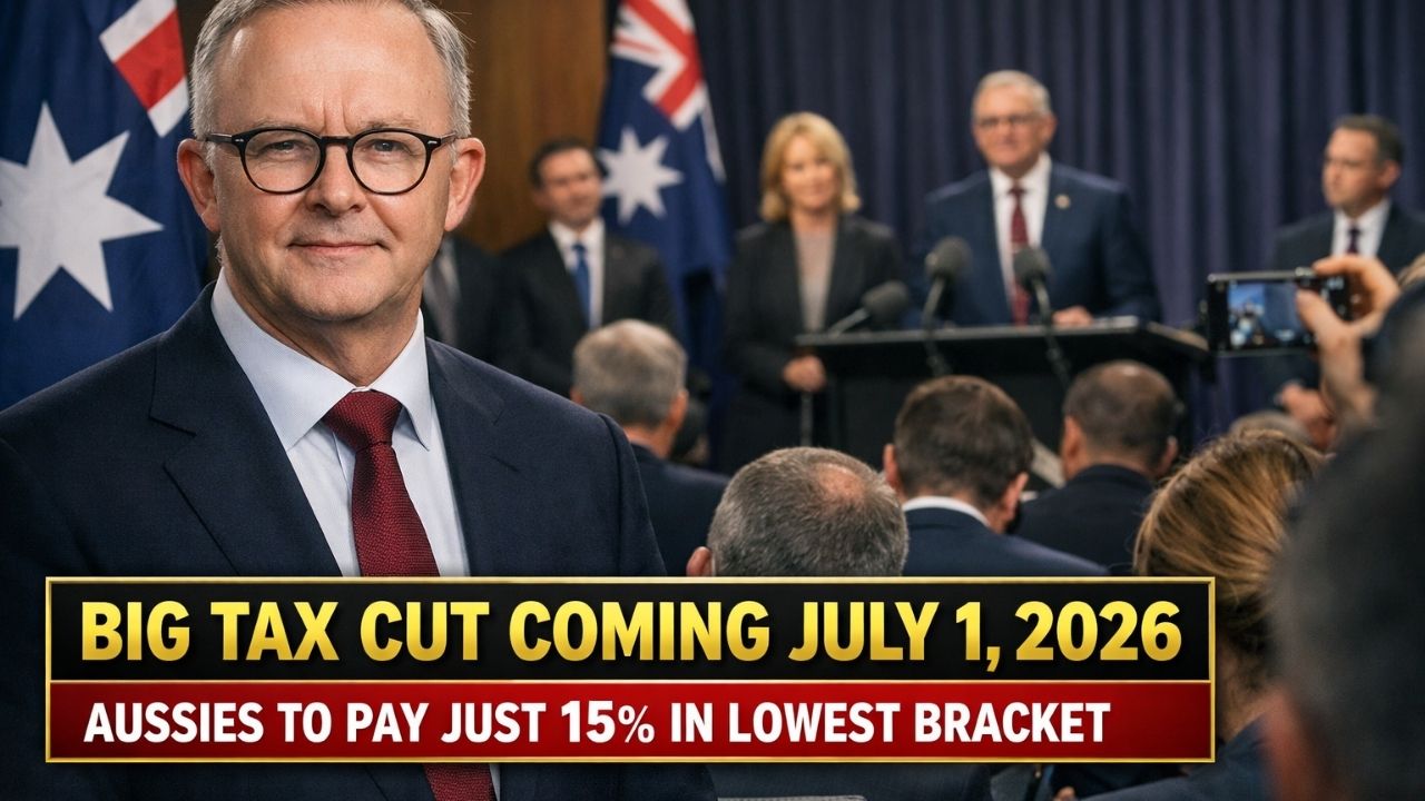 BIG Tax Cut Coming July 1, 2026 – Aussies to Pay Just 15% in Lowest Bracket