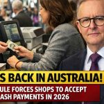 Cash Is BACK in Australia: New Rule Forces Shops to Accept Cash Payments in 2026