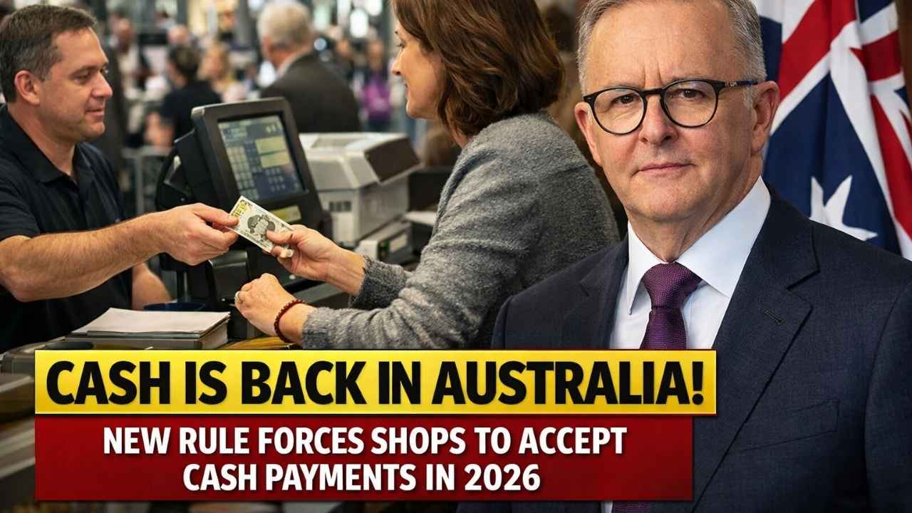 Cash Is BACK in Australia: New Rule Forces Shops to Accept Cash Payments in 2026