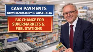 Cash Payments Now Mandatory in Australia – Big Change for Supermarkets & Fuel Stations