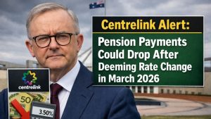 Centrelink Alert: Pension Payments Could Drop After Deeming Rate Change in March 2026