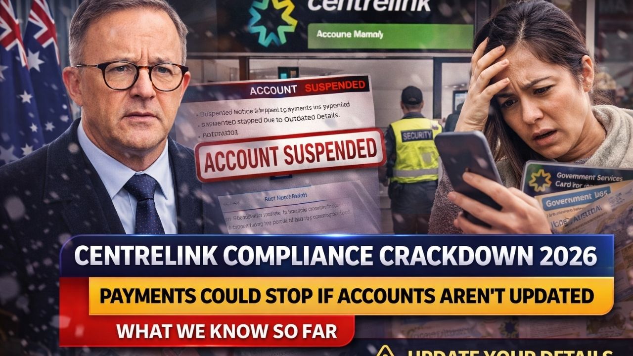 Centrelink Compliance Crackdown 2026 — Payments Could Stop if Accounts Aren’t Updated