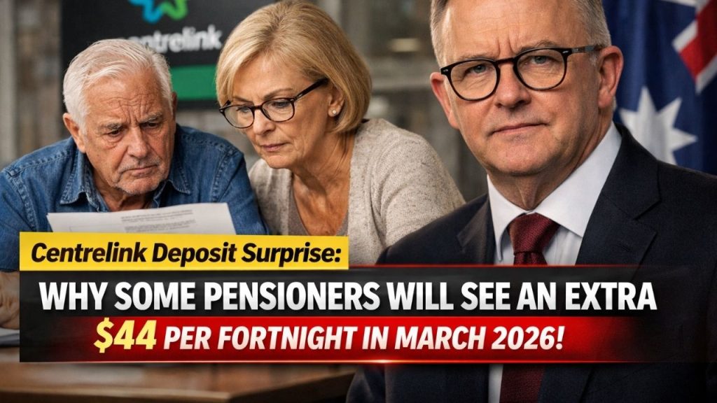 Centrelink Deposit Surprise: Why Some Pensioners Will See an Extra $44 Per Fortnight in March 2026