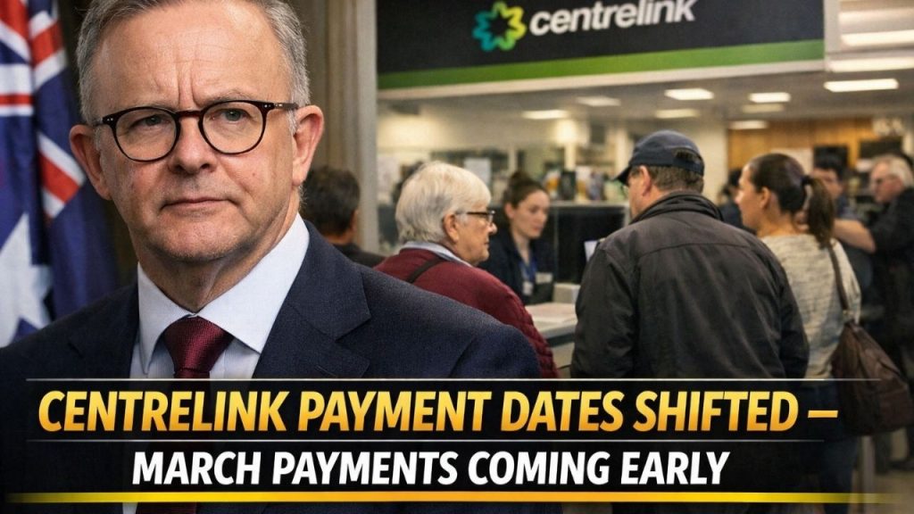 Centrelink Payment Dates Shifted — March Payments Coming Early