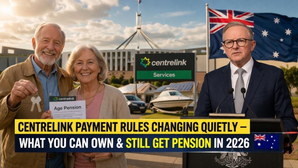 Centrelink Payment Rules Changing Quietly – What You Can Own & STILL Get Pension in 2026