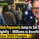 Centrelink Payments Jump to $677 Fortnightly – Millions to Benefit from 2026 Changes