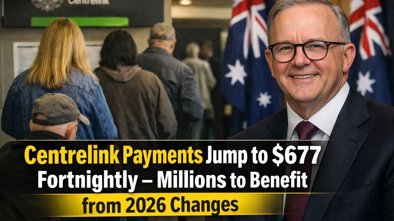 Centrelink Payments Jump to $677 Fortnightly – Millions to Benefit from 2026 Changes
