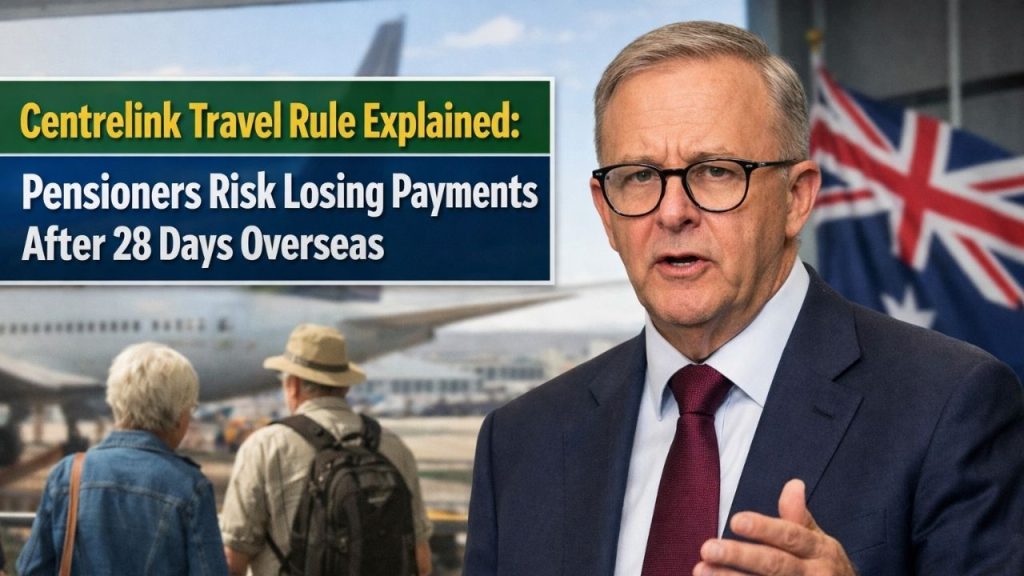 Centrelink Travel Rule Explained: Pensioners Risk Losing Payments After 28 Days Overseas