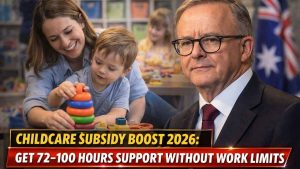 Childcare Subsidy Boost 2026: Get 72–100 Hours Support Without Work Limits