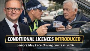 Conditional Licences Introduced — Seniors May Face Driving Limits in 2026