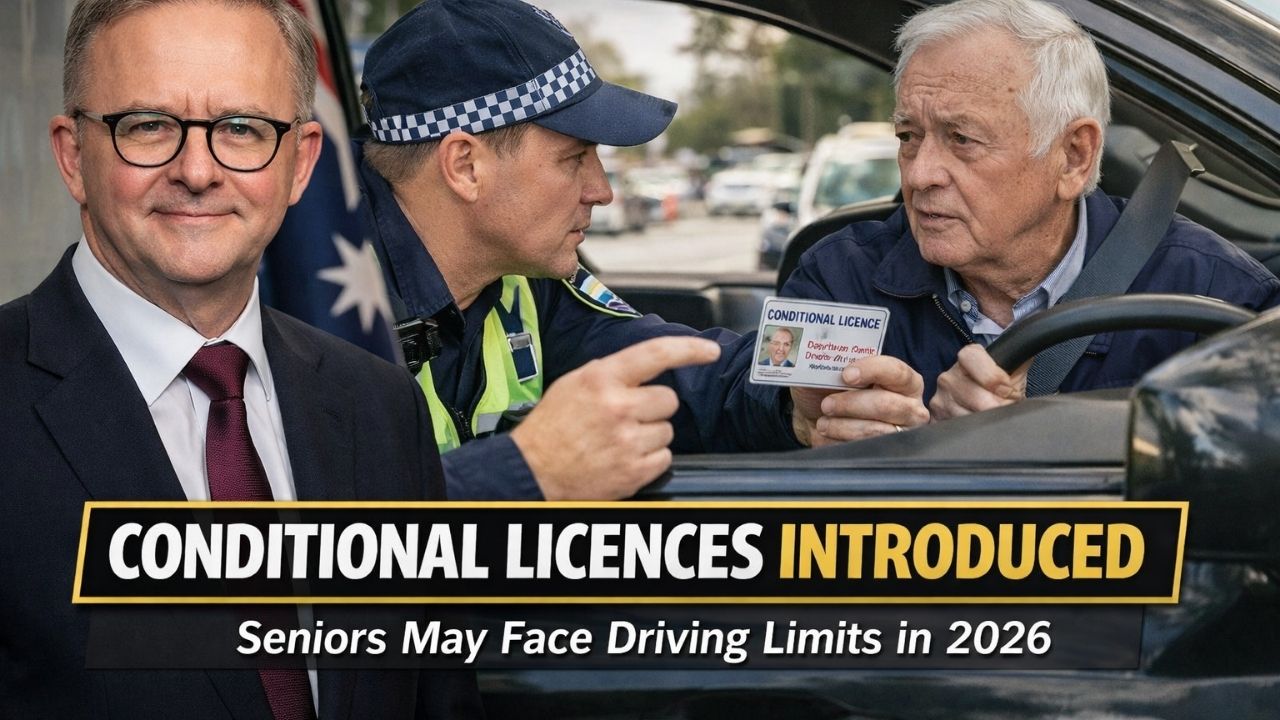 Conditional Licences Introduced — Seniors May Face Driving Limits in 2026
