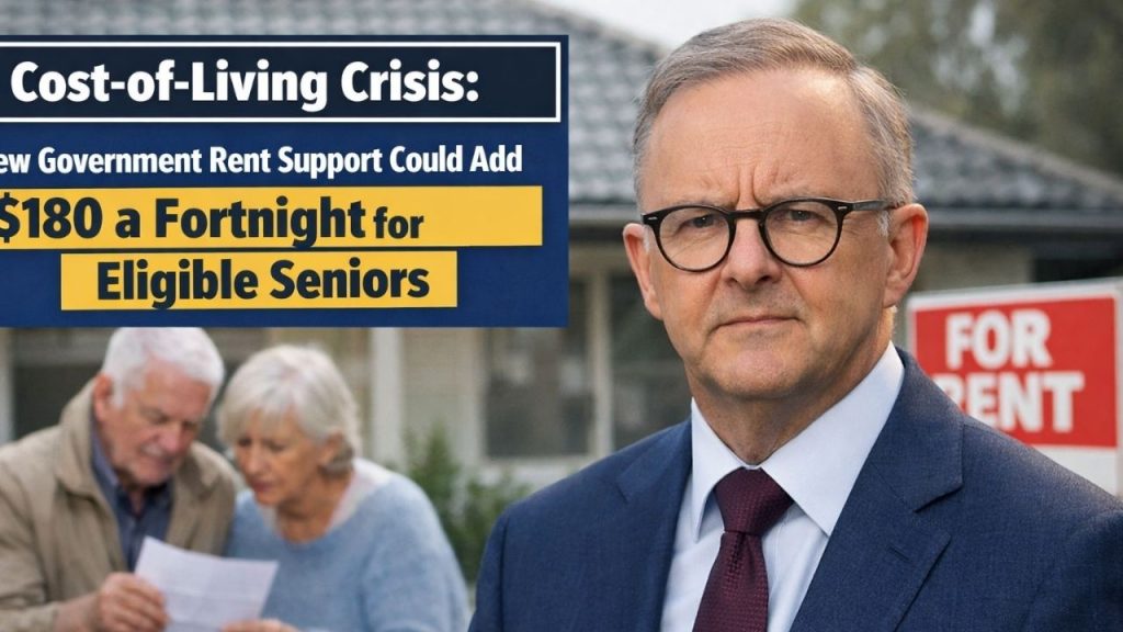 Cost-of-Living Crisis: New Government Rent Support Could Add $180 a Fortnight for Eligible Seniors